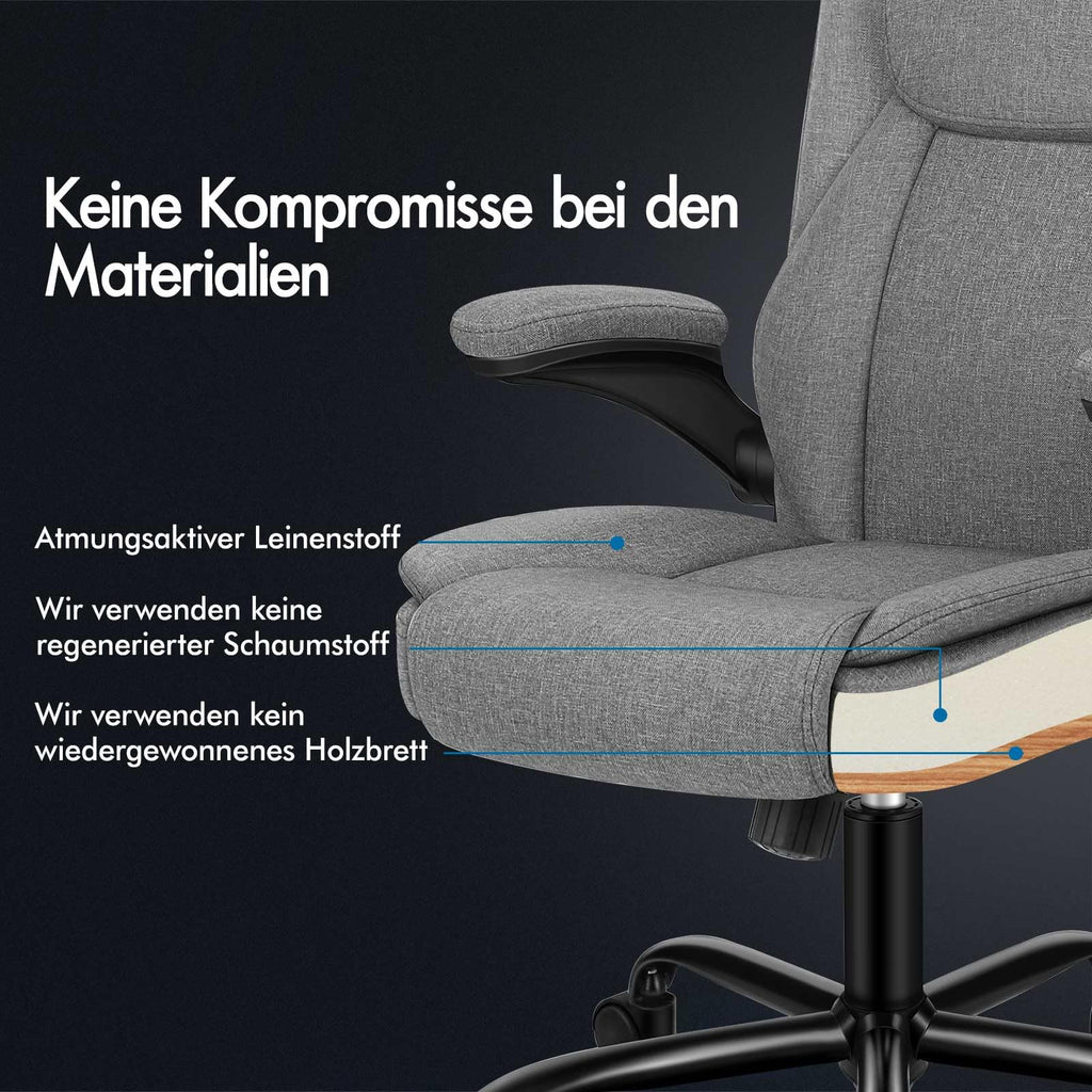 ALFORDSON Ergonomic Executive Office Chair with Massage and Adjustable Height