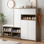 Multifunctional Shoe Rack with Padded Seat