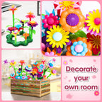 COOLJOYA Flower Garden Toy for Girls 3-6 Years
