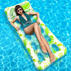 Lenbest water hammock featuring a multi-hole design for a comfortable and cool lounging experience