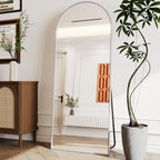 AUYHM 65"x24" Nanometre Arched Full Body Mirror in Black