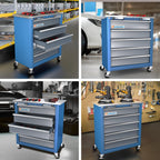 LARBANKE 5-Drawer Rolling Tool Chest with Locking System