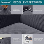 Granbest High Stretch Sofa Covers for Dogs