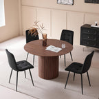 GrandCA HOME Modern Industrial Round Dining Table