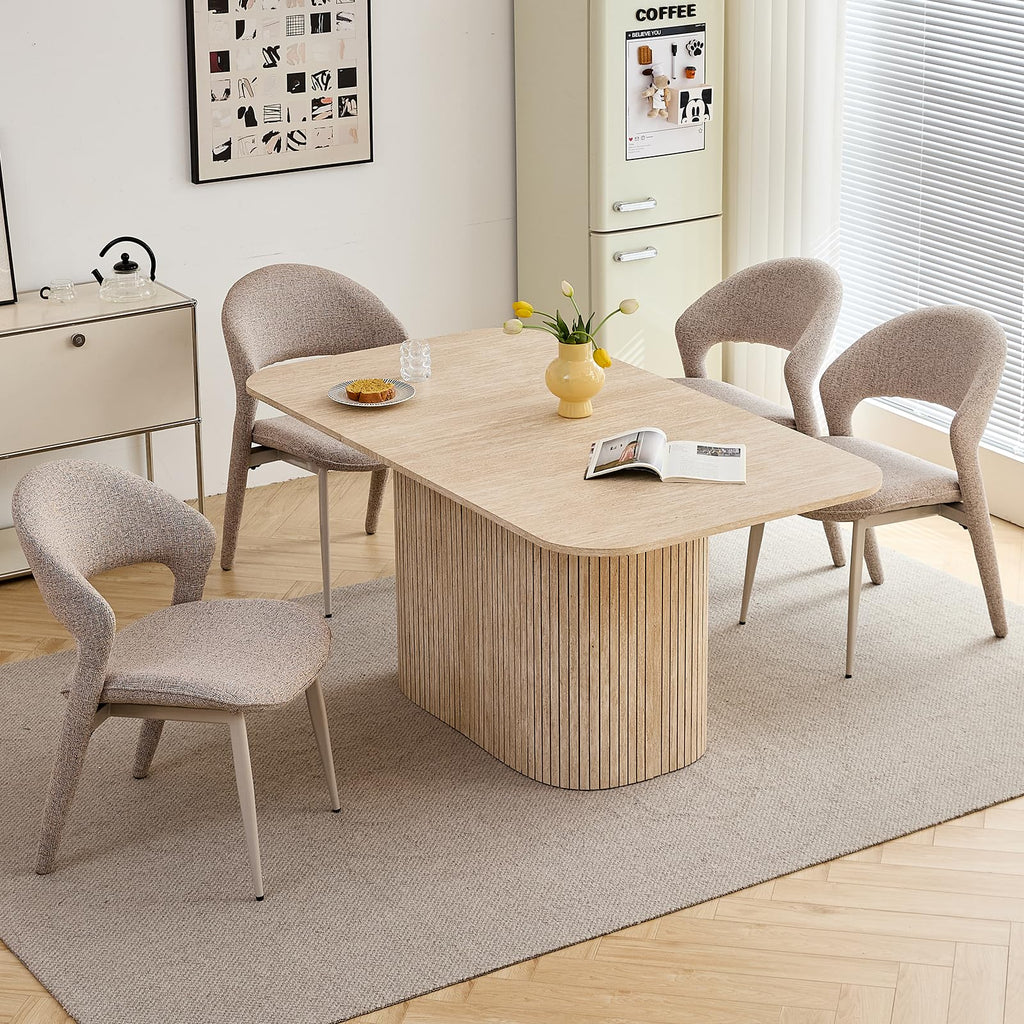 Uderkiny Nordic Modern Rectangular Dining Table