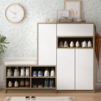 Multifunctional Shoe Rack with Padded Seat