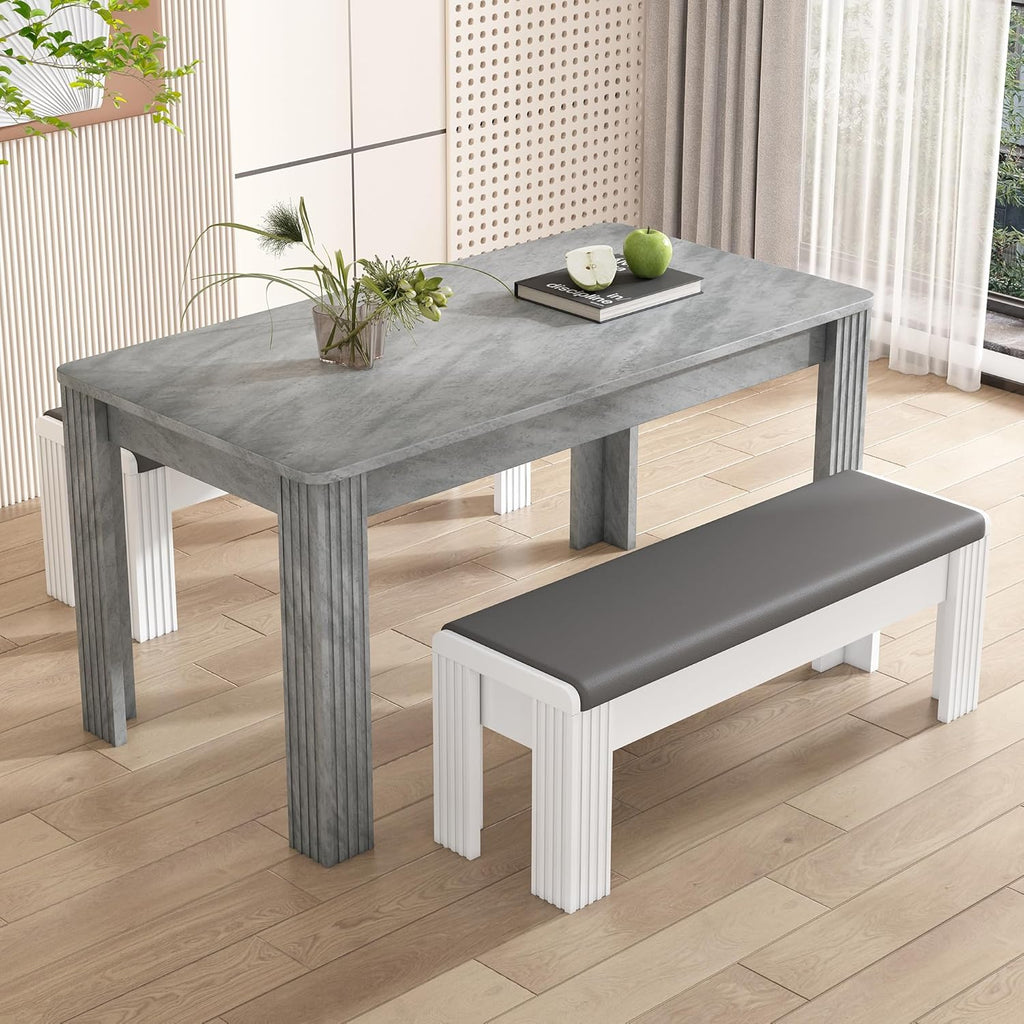 Soges 46-Inch Rectangle Dining Table Kitchen Island