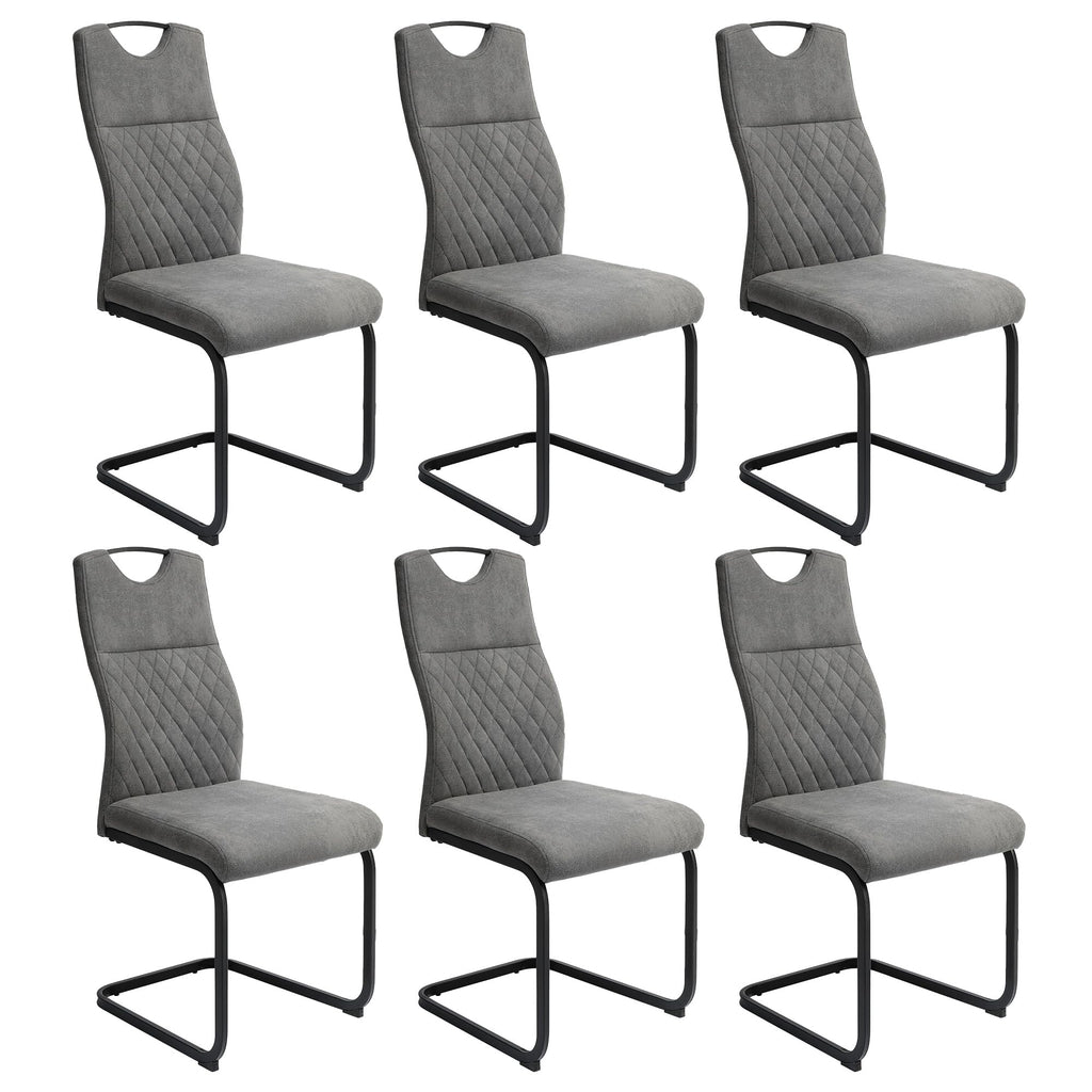 JIEXI Modern High Back Dining Chair Set of 2