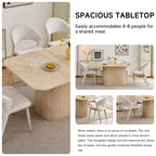Uderkiny Nordic Modern Rectangular Dining Table