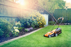 Lawnmaster 1400W Electric Lawnmower 34cm Cutting Width