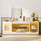 YITAHOME LED TV Cabinet with RGB Lights