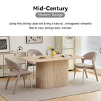 Uderkiny Nordic Modern Rectangular Dining Table