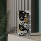 Cat-Themed Magnetic Impact-Resistant Phone Cases