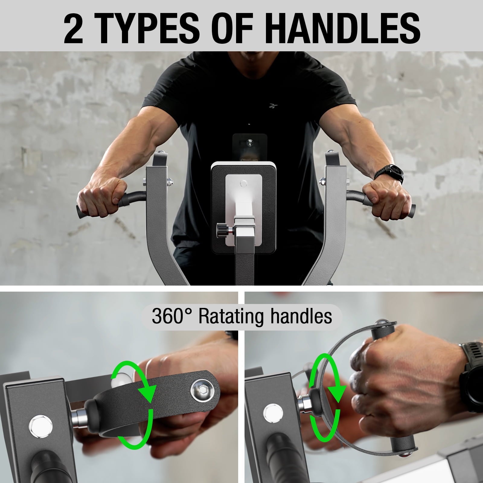 Syedee Adjustable Seated Row Machine