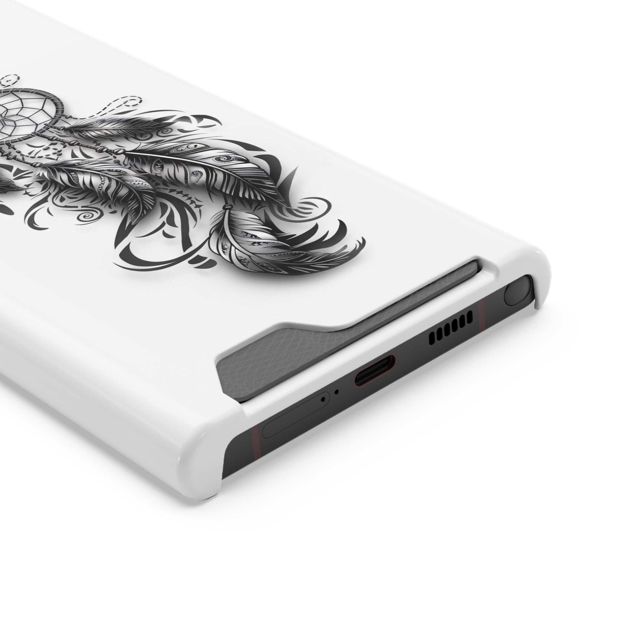 Dreamcatcher Phone Case with Card Holder