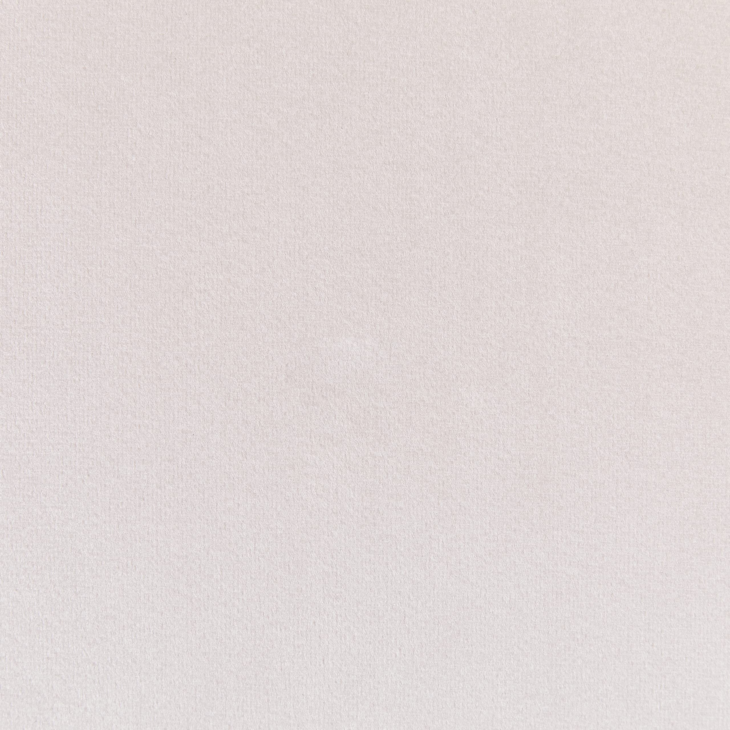 Beliani LOVELOCK Armless Velvet Armchair in Off-White