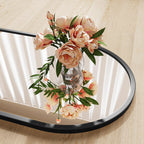 AUYHM 65"x24" Nanometre Arched Full Body Mirror in Black