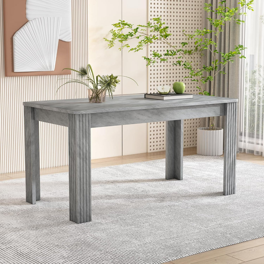 Soges 46-Inch Rectangle Dining Table Kitchen Island