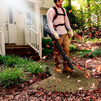 LawnMaster No-Pull Backpack Leaf Blower