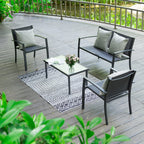 Sigtua Ergonomic Outdoor Garden Furniture Set