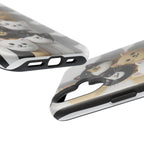 Cat-Themed Magnetic Impact-Resistant Phone Cases