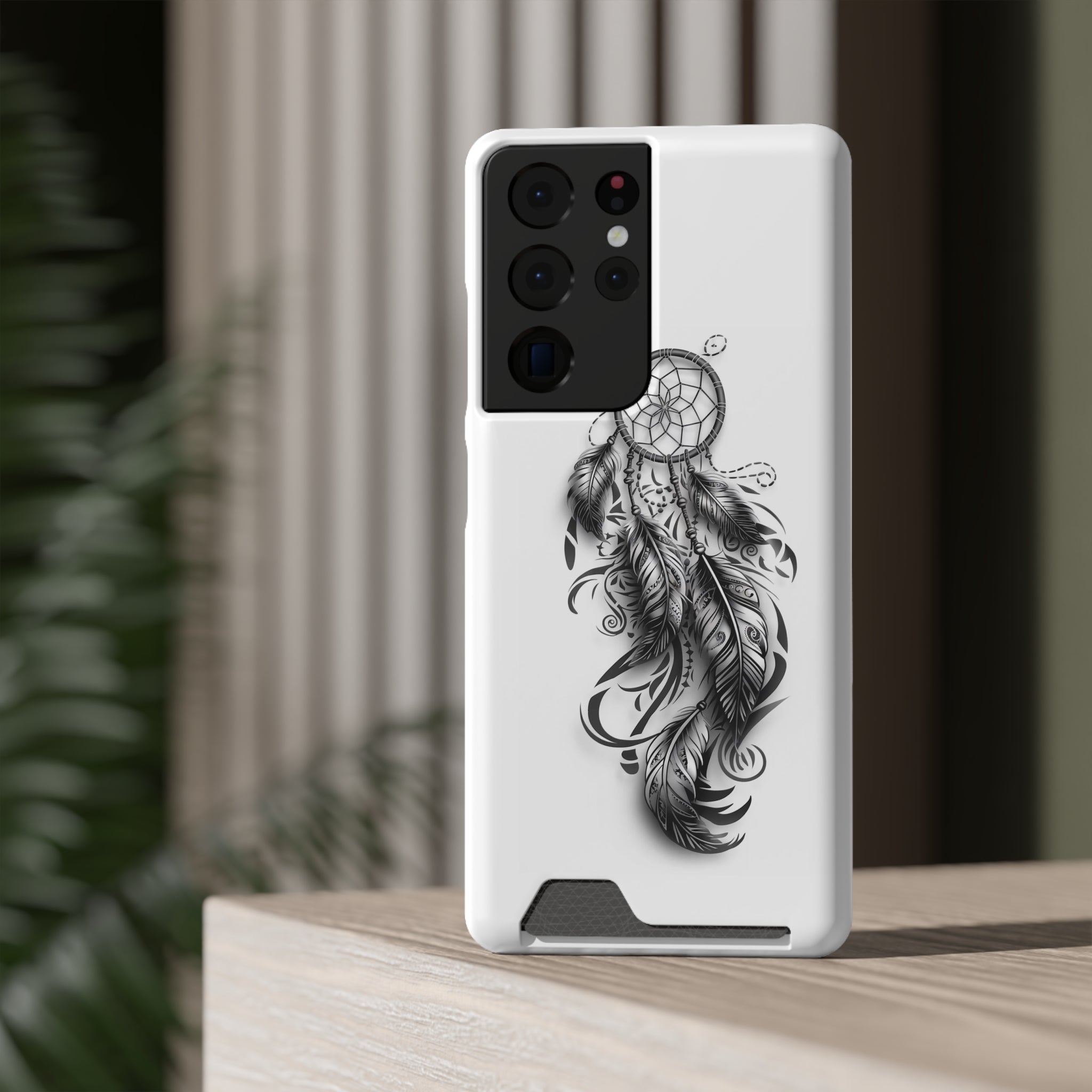 Dreamcatcher Phone Case with Card Holder