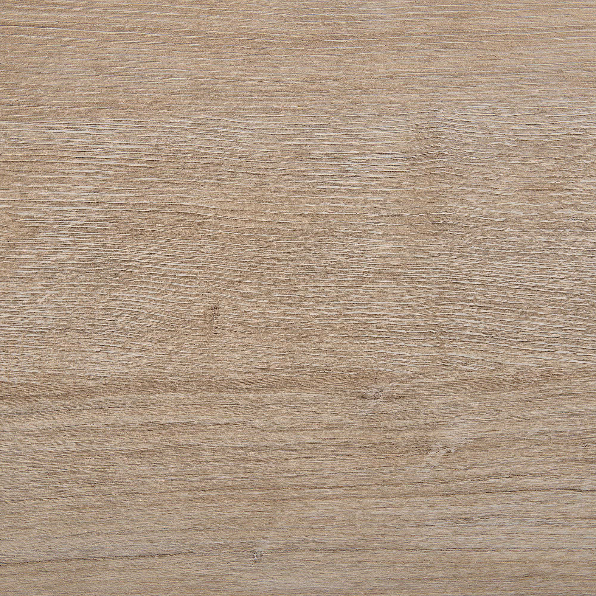 Beliani Spectra Unique Dining Table with Light Wood and Black Legs