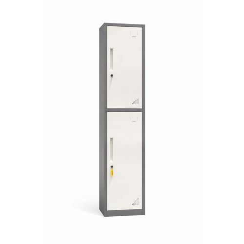 Reconditioned Tall Storage Cabinet with Two Doors