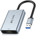 Shop the Ablewe USB to HDMI Adapter, featuring an aluminum design, compatible with Mac OS, Windows, and Chrome OS. Perfect for laptops and projectors!