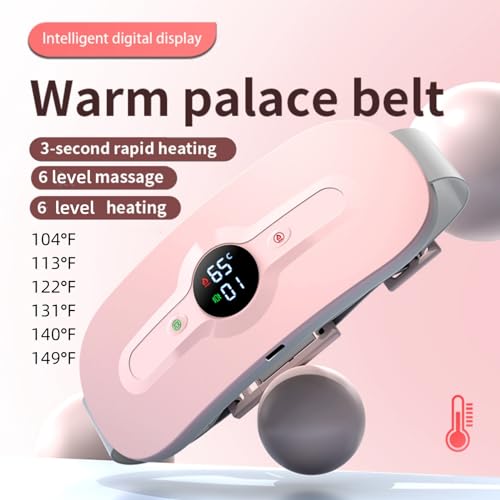 Acehe - Wireless Rechargeable Menstrual Heating Pad for Pain Relief, USB Powered
