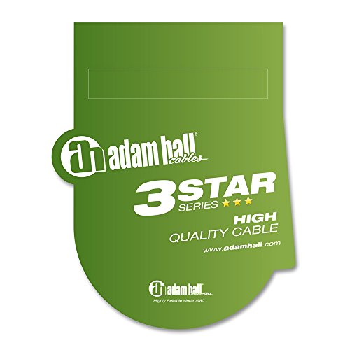 Adam Hall - 3 Star BMV 1000 Balanced Cable XLR Male to Jack TRS, 10m/30ft
