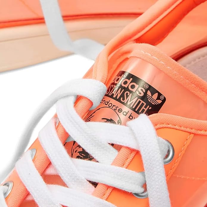 Adidas Originals Stan Smith Jelly Women's Trainers Transparent Neon Orange, Orange Eu 40/41