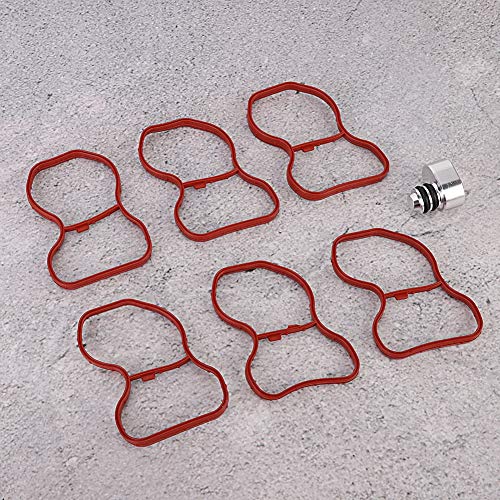Akozon - Twist Flap Plug Extinguishing Set Rubber for BMW N57 Series