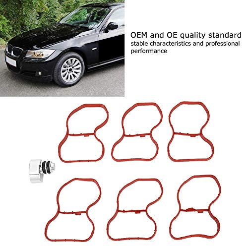 Akozon - Twist Flap Plug Extinguishing Set Rubber for BMW N57 Series