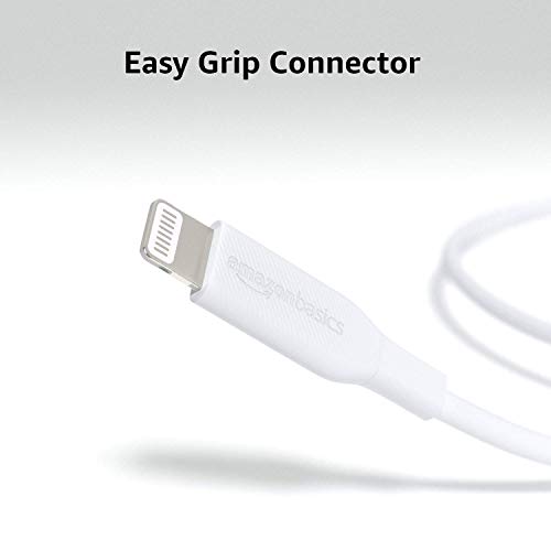 Amazon Basics - MFi Certified USB-C to Lightning Cable, 3ft, Fast Charging