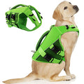 Shop the Asenku Shark Dog Life Jacket, a floatation safety vest perfect for swimming and boating. Ideal for small to large dogs. Keywords: dog life jacket, pet safety vest, floatation vest