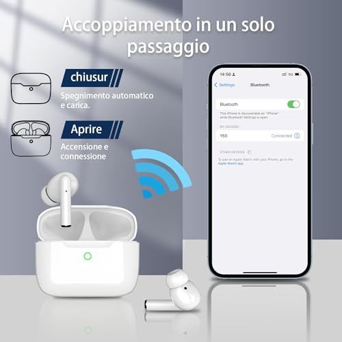 Bluetooth - Wireless 5.3 Headphones with Microphone, 35H Playback, IPX7 Waterproof