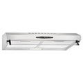 Bomann - DU 623.3 Extractor Hood 60cm, 3 Speeds, Recirculating or Ducted, Washable Filters