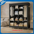 Portable Wardrobe Closet for Hanging Clothes