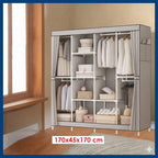 Portable Wardrobe Closet for Hanging Clothes