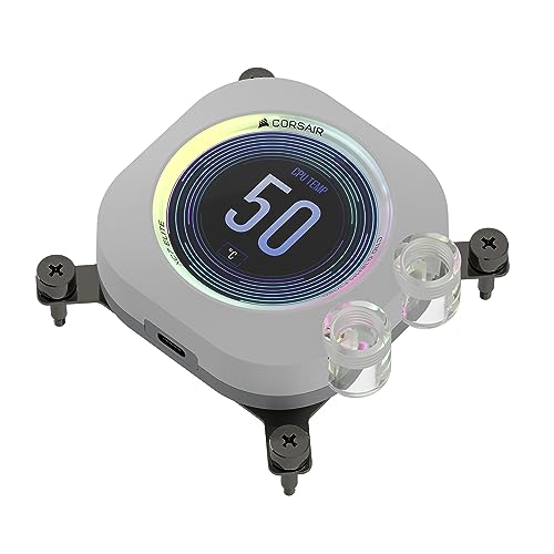 CORSAIR - XC7 RGB Elite LCD CPU Water Block With 480x480 IPS Screen