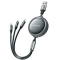 CafeLe Retractable Charging Cable - Fast 5V/3A, Universal Compatibility