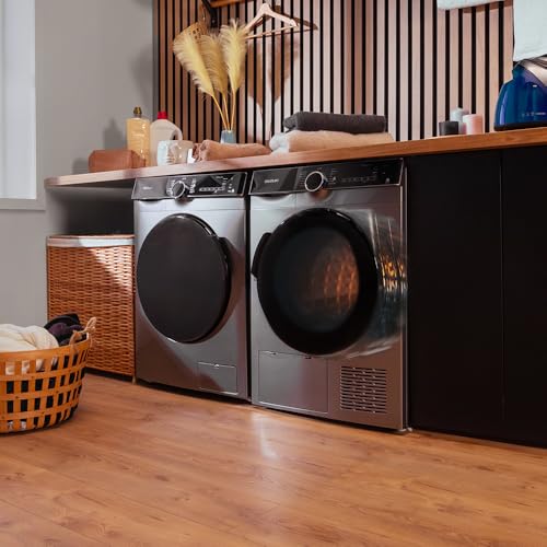 Cecotec - 10 kg Heat Pump Dryer with Inverter Motor, Low Consumption, Easy Ironing