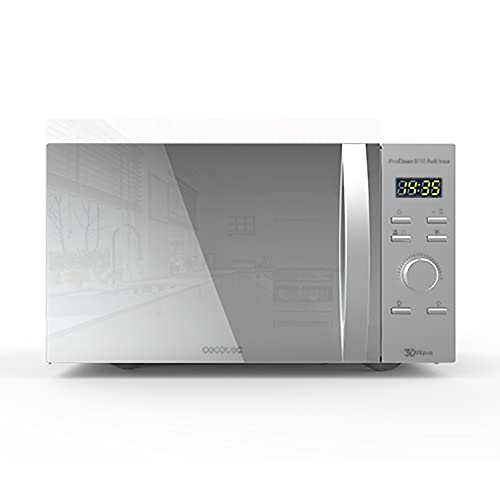Discover the Cecotec 1000W Microwave with Grill, featuring a 28L capacity, Ready2Clean coating, and 8 cooking programs. Perfect for quick meals and easy cleaning! Keywords: Cecotec microwave, 1000W grill, 28L capacity, Ready2Clean