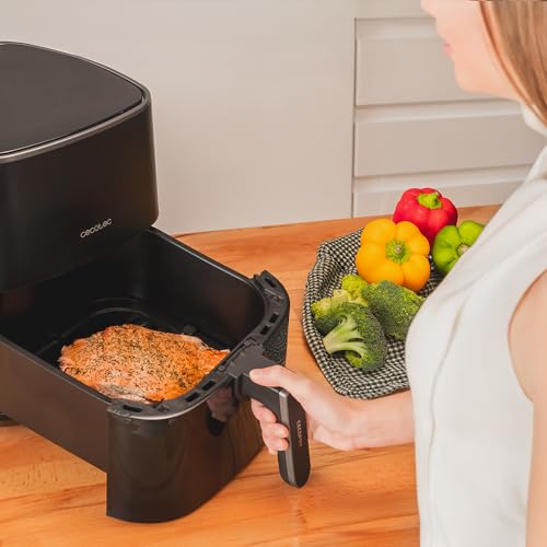 Cecotec - 5.5L Air Fryer with 1500W Power, 9 Cooking Modes, Touch Screen