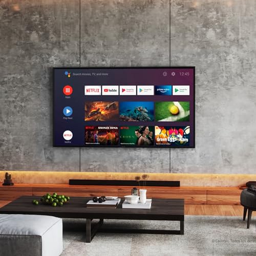 Cecotec - 65" 4K UHD Smart TV A2 Series, Android 11, Dolby Vision & Atmos
