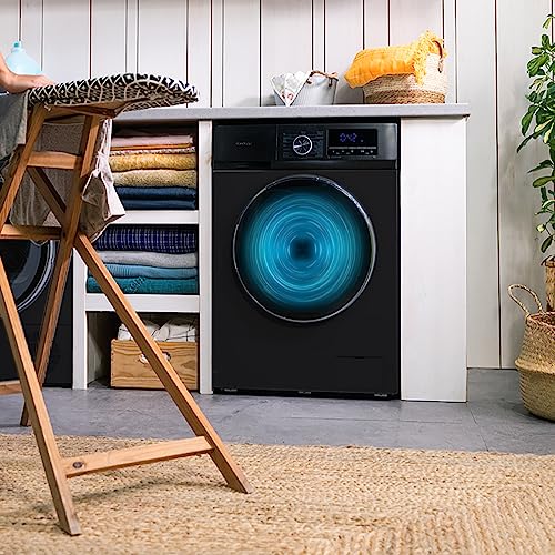 Cecotec - 8 kg Front Load Washing Machine, Inverter Motor, 16 Programs, SteamMax