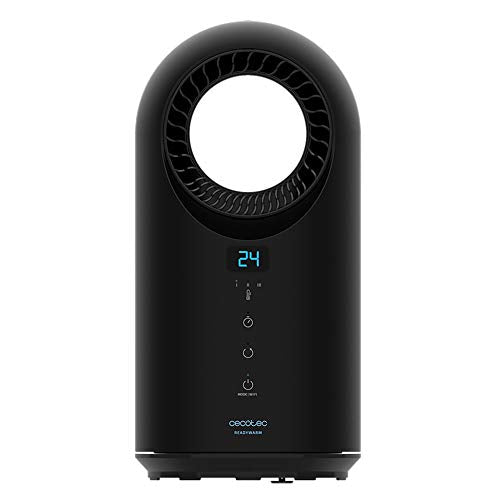 Experience the Cecotec Bladeless Wi-Fi Heater, 1500W with remote control, LED display, and energy-saving features. Perfect for efficient heating in any room.