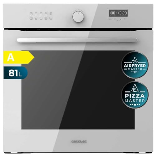 Cecotec Bolero Hexa AF316000 Glass White Airfryer with 81L Capacity