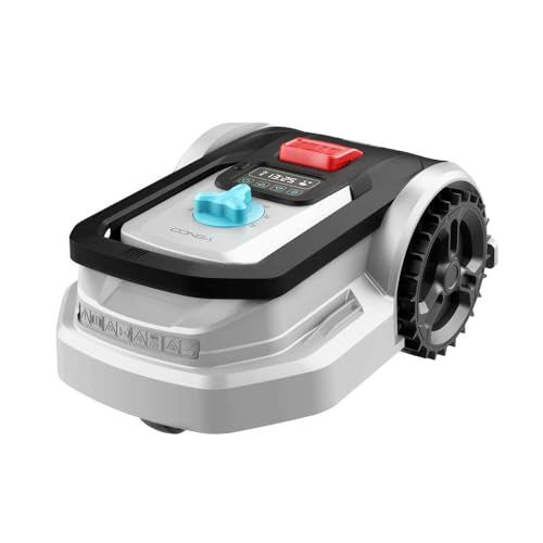 Experience the Cecotec Conga Grasshopper 300 Robotic Lawnmower with a brushless motor, rain sensor, and 300 m² coverage. Perfect for smart lawn care! Keywords: robotic lawnmower, brushless motor, rain sensor